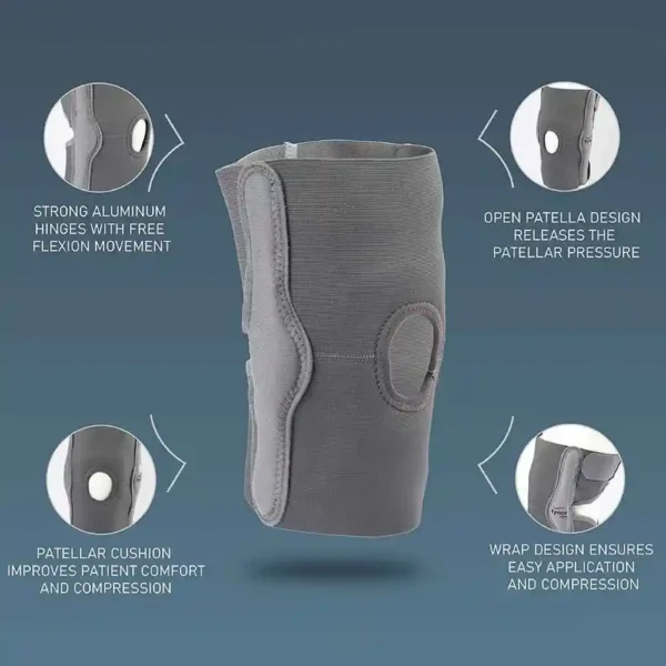 Tynor Elastic Knee Support D-08 features