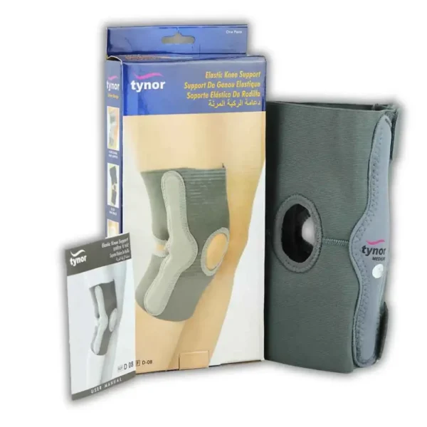 Tynor Elastic Knee Support D-08 product box